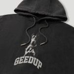 Dobermann Hoodie Washed Black