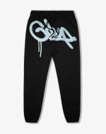 GEEDUP HANDSTYLE BLACK BABY BLUE TRACKSUIT