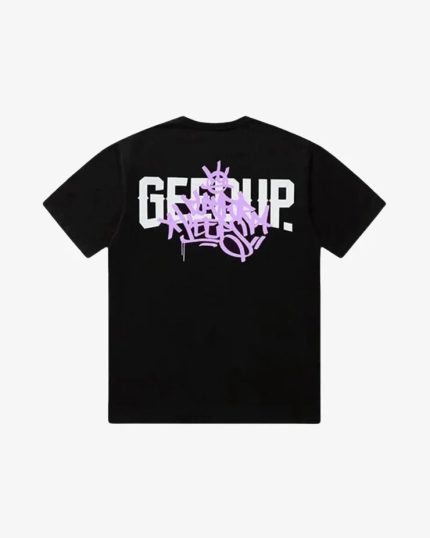 Geedup Handstyle EMB Tee Black Pink