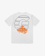 GEEDUP SPORTSMAN PFK TEE WHITE ORANGE