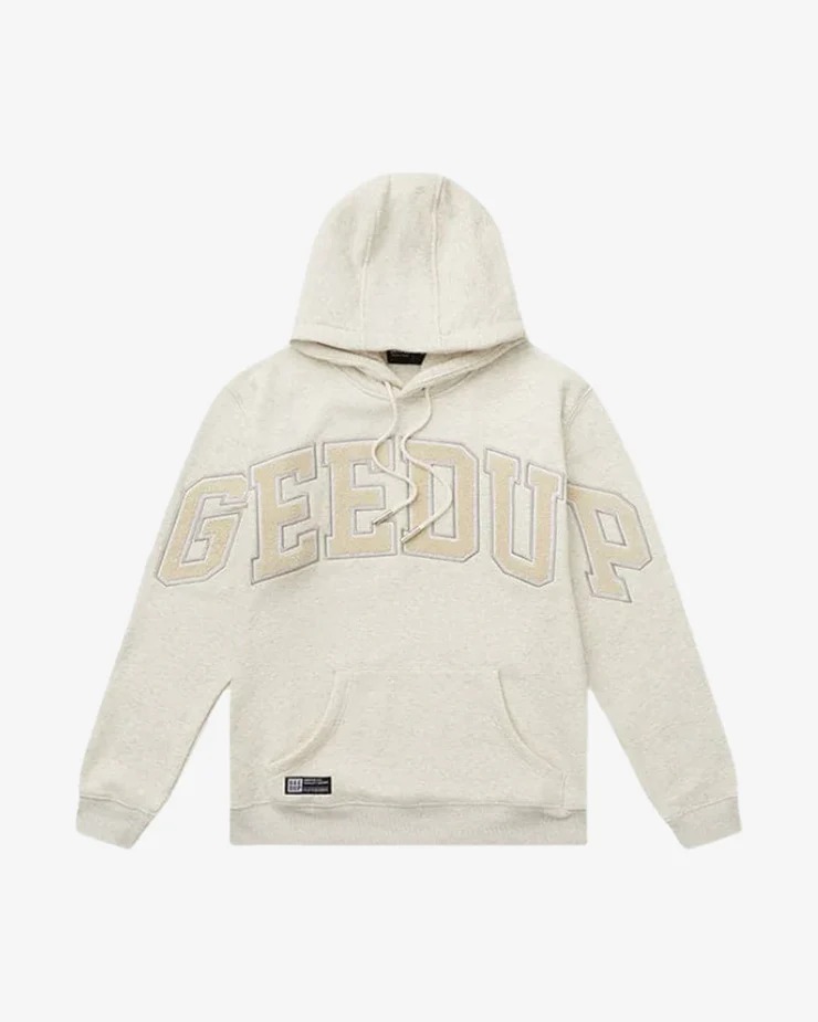 GEEDUP TEAM LOGO MARLE WHEAT HOODIE GEEDUP TEAM LOGO MARLE WHEAT HOODIE