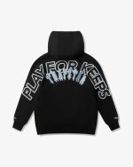 GEEDUP X TRAPSTAR GATE PFK BLACK COOL BLUE HOODIE