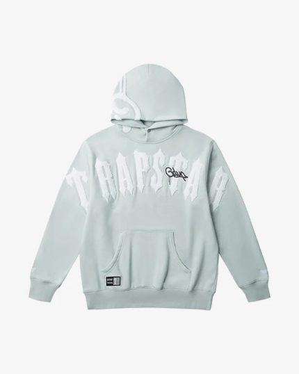 GEEDUP X TRAPSTAR HANDSTYLE HOODIE BLUE