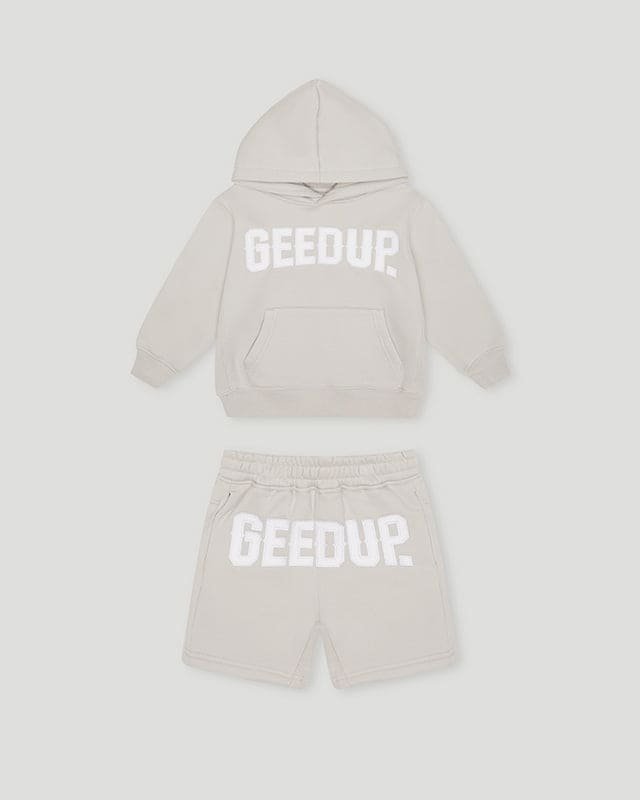 Geedup Cities KidsTracksuit Grey/White