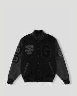 Geedup 13YR PFK Varsity Jacket Black