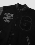 Geedup 13YR PFK Varsity Jacket Black