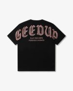 Geedup Chrome Tee Black Rose
