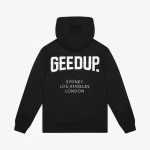 Geedup Cities Hoodie Black White
