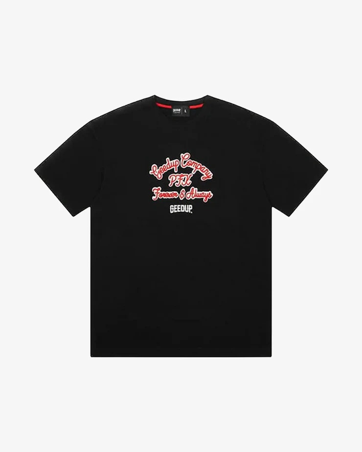 Geedup Company Tee Black Red Geedup Company Tee Black Red