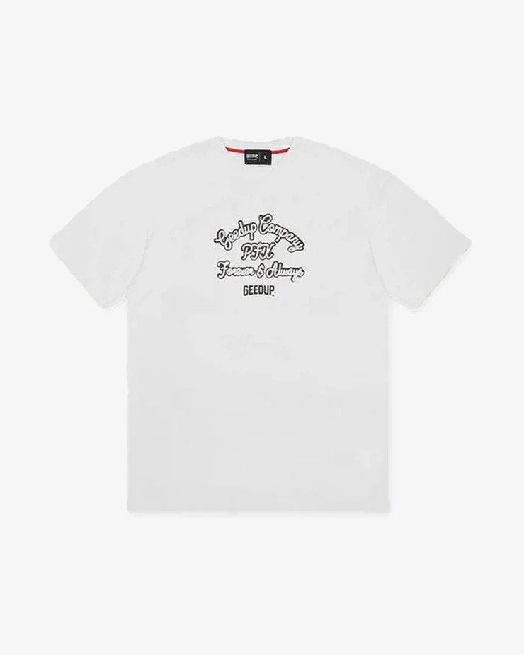 Geedup Company Tee White Navy Geedup Company Tee White Navy