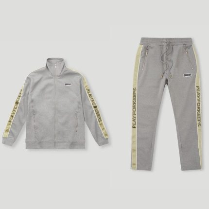 Geedup Core PFK Tracksuit Grey Cream