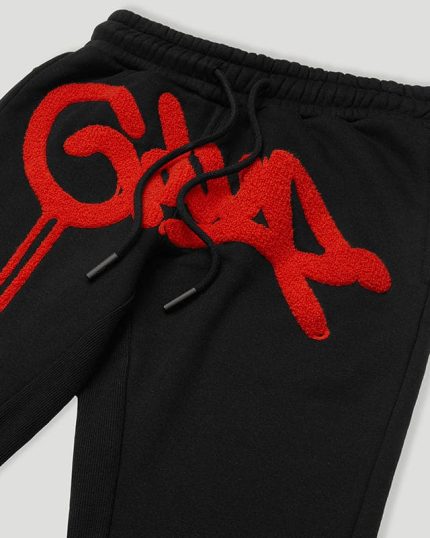 Geedup Handstyle Trackpants Black/Burnt Orange 2