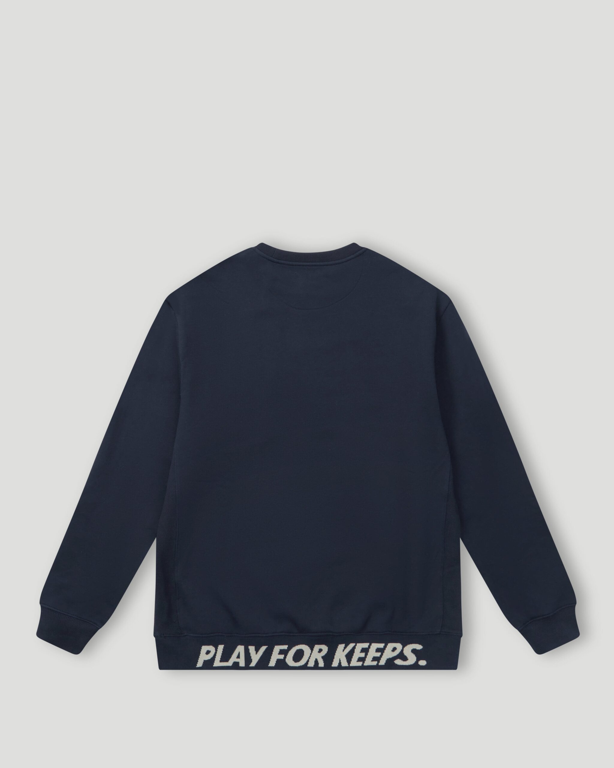 Geedup PFK Core Logo Embossed Crewneck Navy Geedup PFK Core Logo Embossed Crewneck Navy