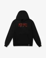 Geedup Play For Keeps Black Orange Hoodie