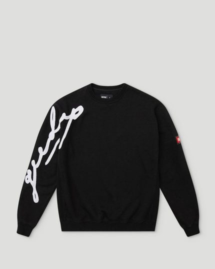 Geedup Script Logo Crewneck BlackGeedup Script Logo Crewneck Black