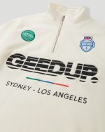 Geedup Sportsman Badges QTR ZIP Light Cream