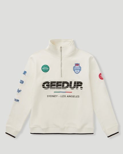 Geedup Sportsman Badges QTR ZIP Light Cream
