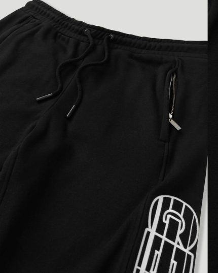 Geedup Sportsman Badges Trackpants Black