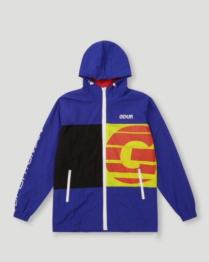 Geedup Sportsman Zip Spray Jacket Royal Blue Hyper