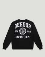 Geedup Strong-Arm Department Crewneck Black