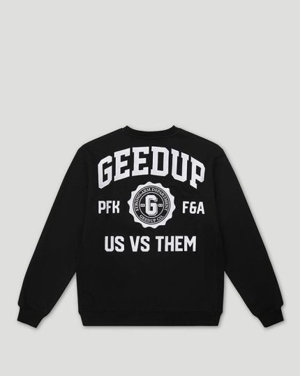 Geedup Strong-Arm Department Crewneck Black