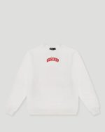 Geedup Strong-Arm Department Crewneck White Red