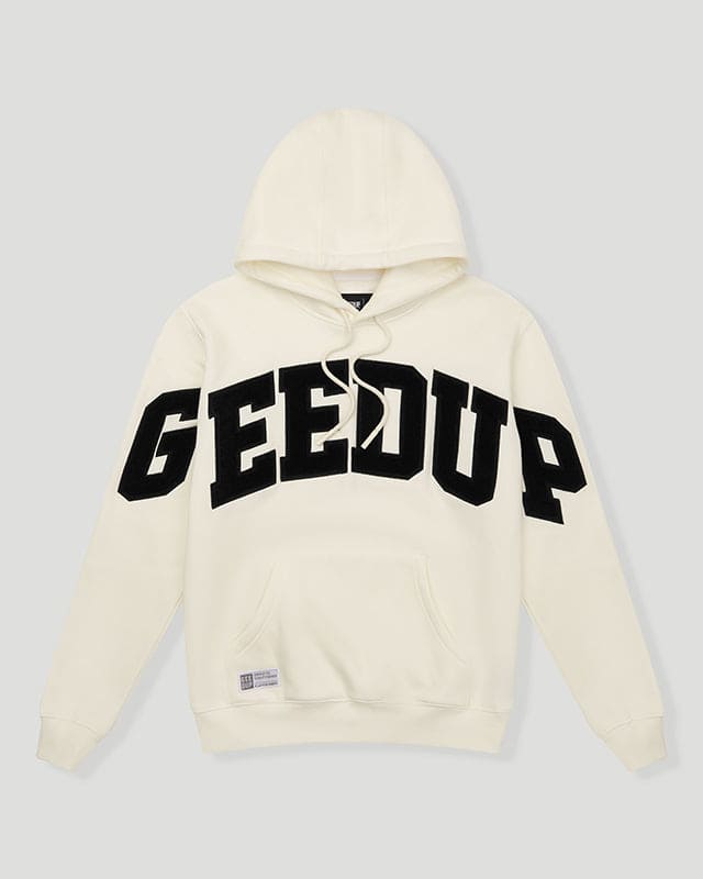 Geedup Team Logo Hoodie Buttercream Black Geedup Team Logo Hoodie Buttercream Black